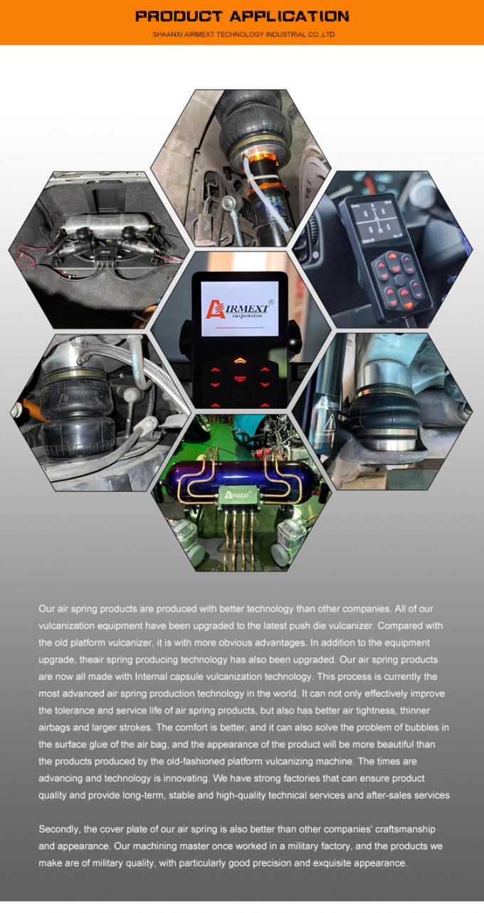 Для TOYOTA CROWN S210 (2012~) / Автозапчастей Новая воздушная подвеска / Воздушная подвеска / Воздушная пружина AIRMEXT Brand013 16